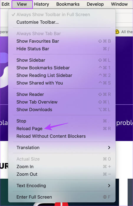 Screenshot-2024-02-09-at-8.40.03 PM 4 طرق لتحديث صفحات الويب في Safari على iPhone وiPad وMac